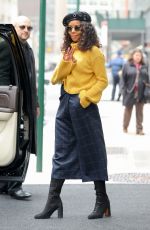GABRIELLE UNION Out and About in New York 11/16/2017