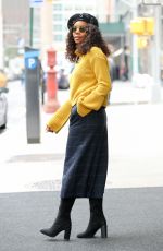 GABRIELLE UNION Out and About in New York 11/16/2017