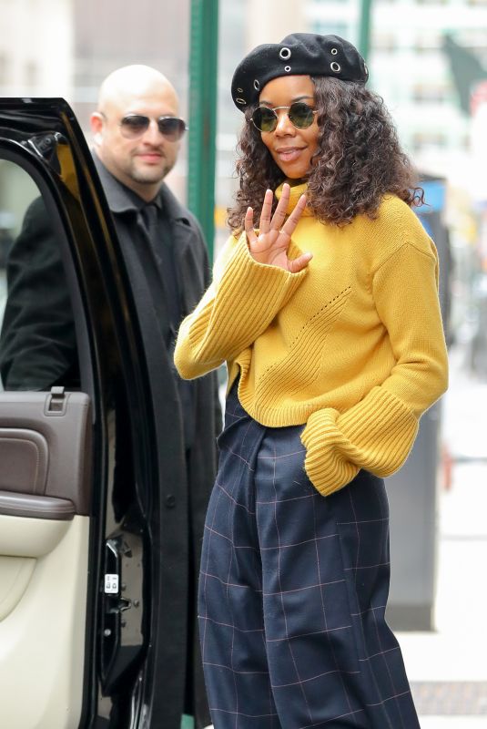 GABRIELLE UNION Out and About in New York 11/16/2017