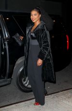 GABRIELLE UNION Out in New York 11/01/2017