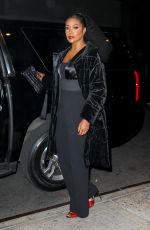 GABRIELLE UNION Out in New York 11/01/2017