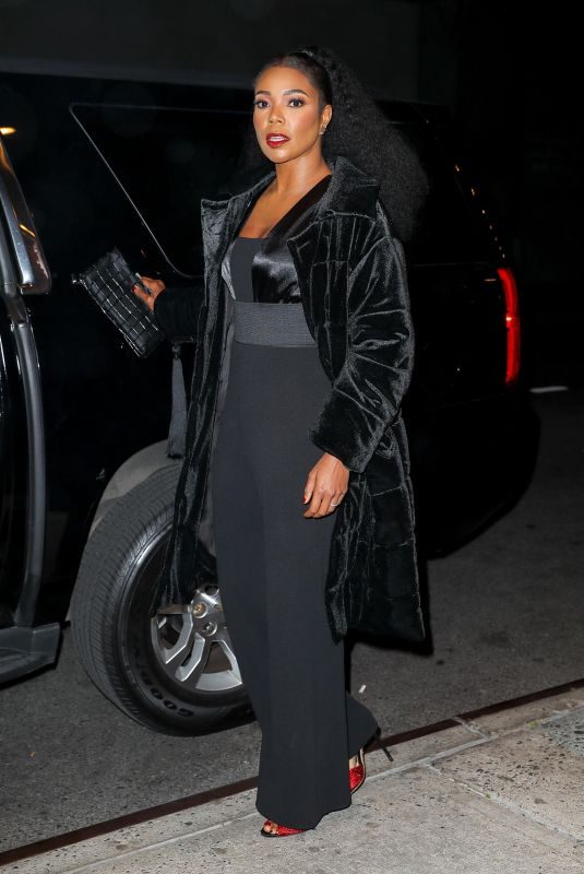 GABRIELLE UNION Out in New York 11/01/2017