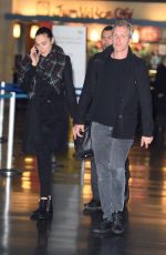 GAL GADOT and Yaron Versano at JFK Airport in New York 11/14/2017