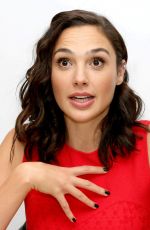 GAL GADOT at Justice League Press Conference in London 11/03/2017