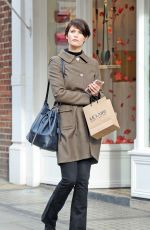 GEMMA ARTERTON Out Shopping in Marylebone in London 11/03/2017