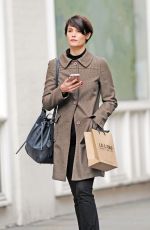 GEMMA ARTERTON Out Shopping in Marylebone in London 11/03/2017