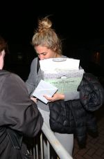 GEMMA ATKINSON Arrives at Her Hotel in Blackpool 11/16/2017