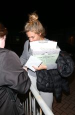 GEMMA ATKINSON Arrives at Her Hotel in Blackpool 11/16/2017