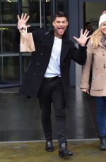 GEMMA ATKINSON Leaves BBC Breakfast Studio in Manchester 11/20/2017