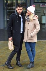 GEMMA ATKINSON Leaves BBC Breakfast Studio in Manchester 11/20/2017