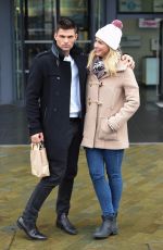 GEMMA ATKINSON Leaves BBC Breakfast Studio in Manchester 11/20/2017