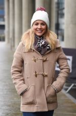 GEMMA ATKINSON Leaves BBC Breakfast Studio in Manchester 11/20/2017