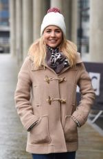 GEMMA ATKINSON Leaves BBC Breakfast Studio in Manchester 11/20/2017