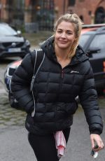 GEMMA ATKINSON Leaves Key 103 Radio Station in Manchester 11/22/2017