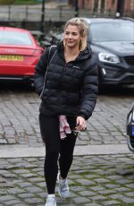 GEMMA ATKINSON Leaves Key 103 Radio Station in Manchester 11/22/2017