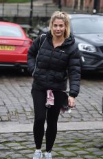 GEMMA ATKINSON Leaves Key 103 Radio Station in Manchester 11/22/2017