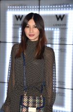 GEMMA CHAN at Launch of Perception at W in London 11/07/2017