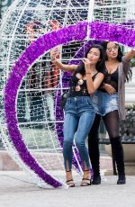 GEMMA LEE FARRELL and ABIGAIL RATCHFORD Out Shopping in Beverly Hills 11/24/2017