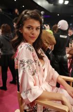 GEORGIA FOWLER on the Backstage at 2017 VS Fashion Show in Shanghai 11/20/2017
