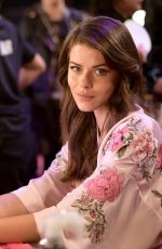 GEORGIA FOWLER on the Backstage at 2017 VS Fashion Show in Shanghai 11/20/2017