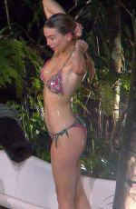 GEORGIA TOFFOLO in Bikini on the Set of Ii