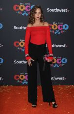 GEORGIE FLORES at Coco Premiere in Los Angeles 11/08/2017