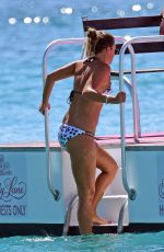 GEORGINA LEIGH CANTWELL in Bikini at a Beach in Barbados 11/05/2017