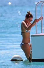 GEORGINA LEIGH CANTWELL in Bikini at a Beach in Barbados 11/05/2017