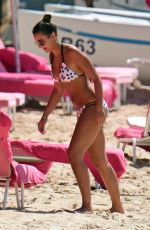 GEORGINA LEIGH CANTWELL in Bikini at a Beach in Barbados 11/05/2017