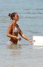 GEORGINA LEIGH CANTWELL in Bikini at a Beach in Barbados 11/05/2017