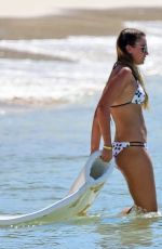GEORGINA LEIGH CANTWELL in Bikini at a Beach in Barbados 11/05/2017