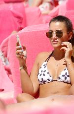 GEORGINA LEIGH CANTWELL in Bikini at a Beach in Barbados 11/05/2017