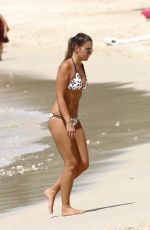 GEORGINA LEIGH CANTWELL in Bikini at a Beach in Barbados 11/05/2017