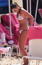 GEORGINA LEIGH CANTWELL in Bikini at a Beach in Barbados 11/05/2017