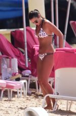 GEORGINA LEIGH CANTWELL in Bikini at a Beach in Barbados 11/05/2017