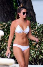 GEORGINA LEIGH CANTWELL in Bikini on the Beach in Barbados 11/06/2017