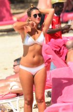 GEORGINA LEIGH CANTWELL in Bikini on the Beach in Barbados 11/06/2017
