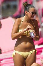 GEORGINA LEIGH CANTWELL in Bikini on the Beach in Barbados 11/07/2017