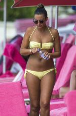 GEORGINA LEIGH CANTWELL in Bikini on the Beach in Barbados 11/07/2017