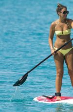 GEORGINA LEIGH CANTWELL in Bikini on the Beach in Barbados 11/07/2017