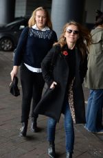 GERI HALLIWELL at Manchester Piccadilly Train Station 11/03/2017