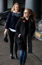 GERI HALLIWELL at Manchester Piccadilly Train Station 11/03/2017