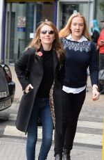 GERI HALLIWELL at Manchester Piccadilly Train Station 11/03/2017