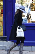GERI HALLIWELL Out Shopping Chocolate in London 11/18/2017