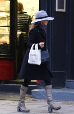 GERI HALLIWELL Out Shopping Chocolate in London 11/18/2017