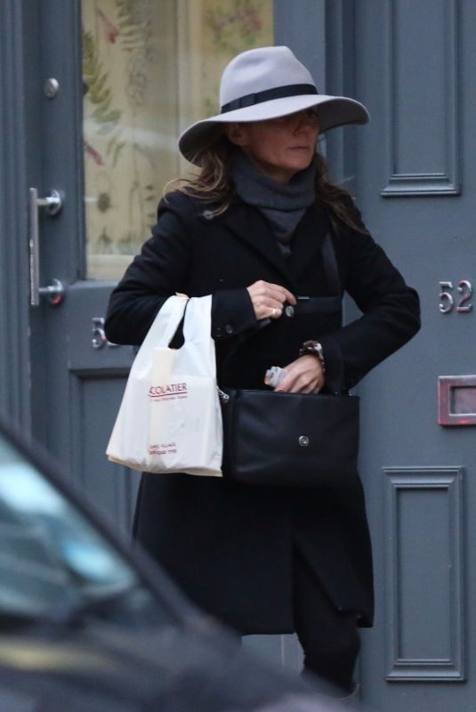 GERI HALLIWELL Out Shopping Chocolate in London 11/18/2017