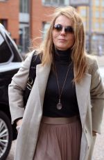 GERI HORNER Leaves ITV Studios in London 10/31/2017