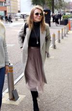 GERI HORNER Leaves ITV Studios in London 10/31/2017
