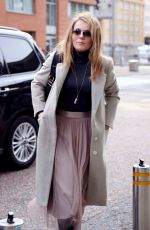 GERI HORNER Leaves ITV Studios in London 10/31/2017