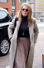 GERI HORNER Leaves ITV Studios in London 10/31/2017
